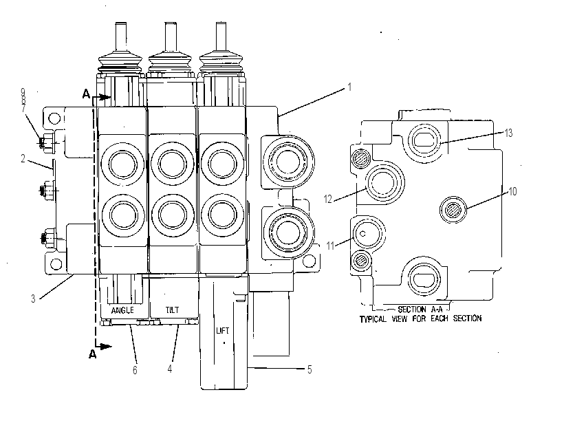 Клапан 9T6701 CAT