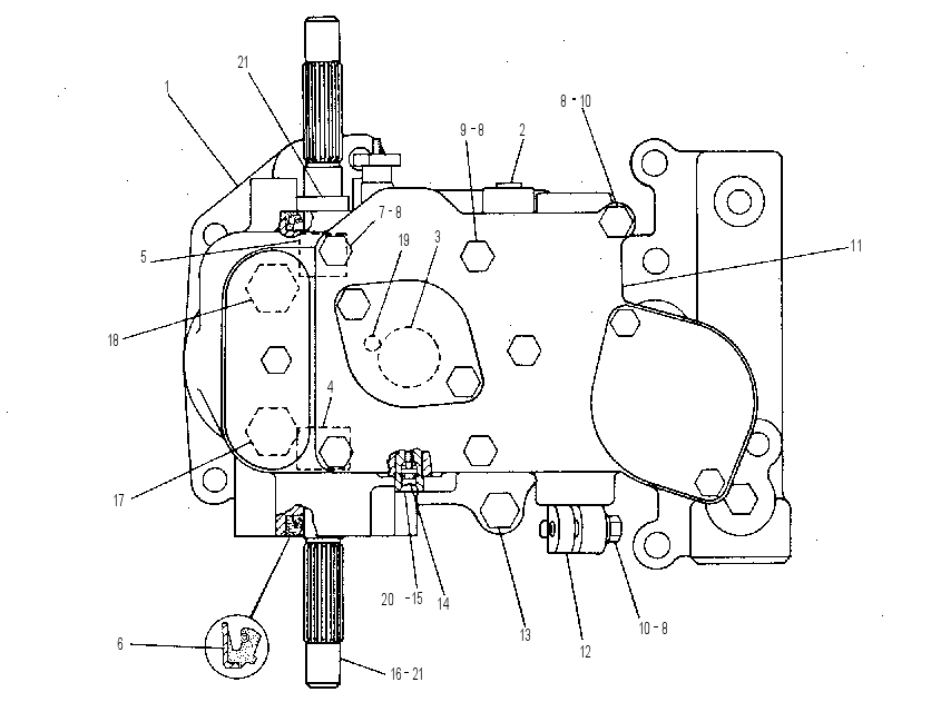 Регулятор оборотов 7W7132 CAT