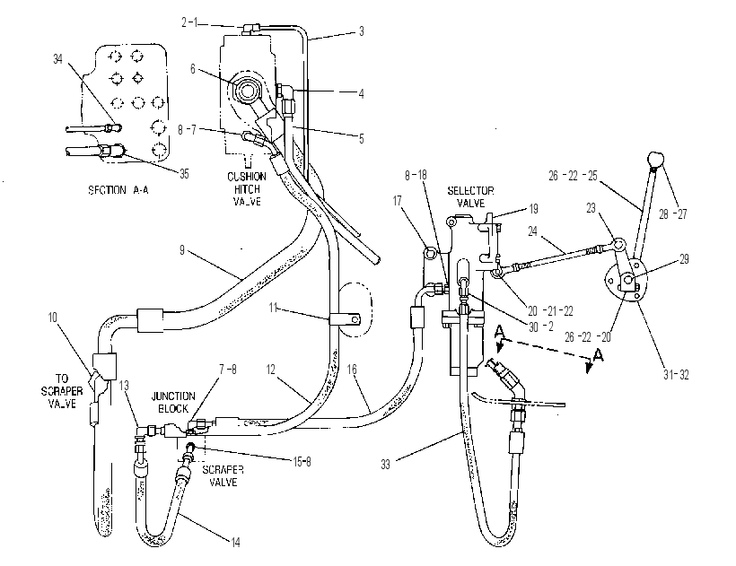 CONTROL GP-HITCH 5T0490 CAT