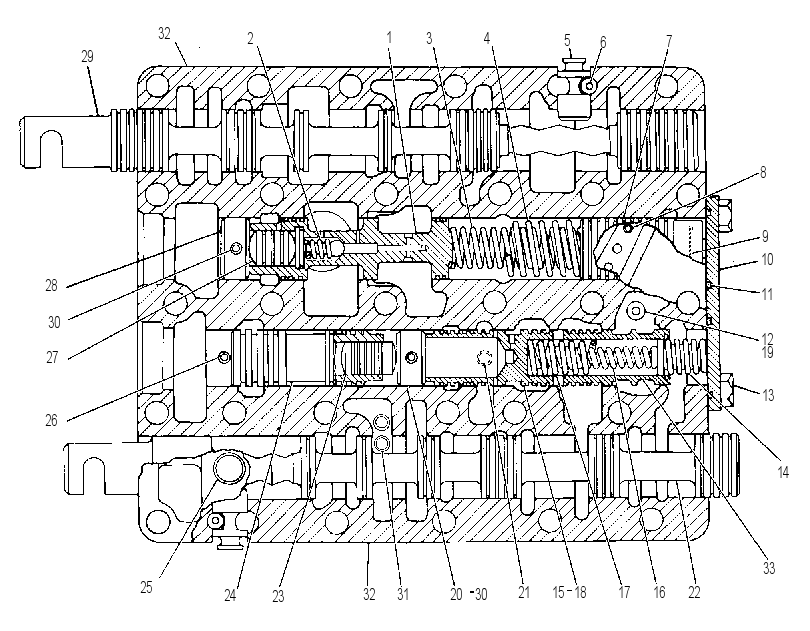 Клапан-селектор с регулятором давления 6Y1179 CAT