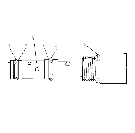 Клапан челночный 4T1860 CAT