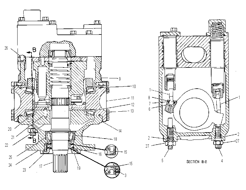 Насос поршневой 4T2507 CAT
