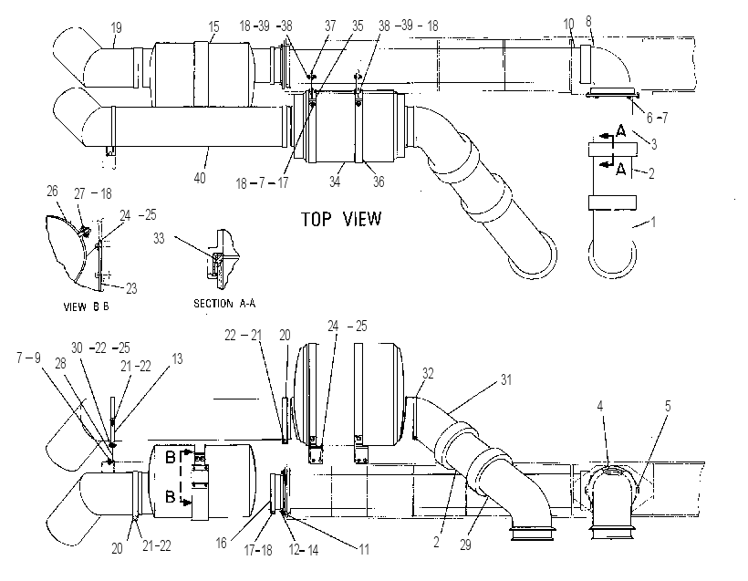 Глушитель 2W3700 CAT