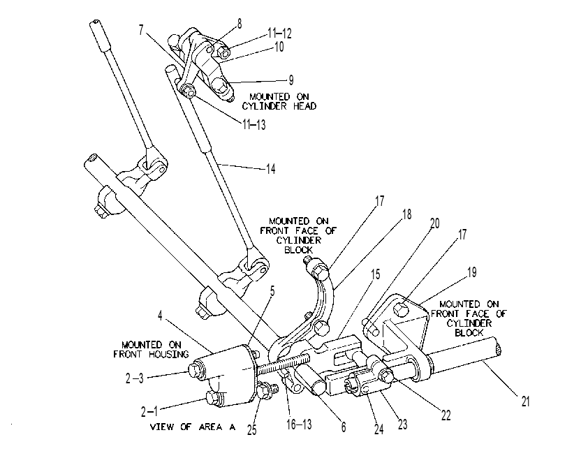 CONTROL GP-FUEL INJECTION 4W2967 CAT