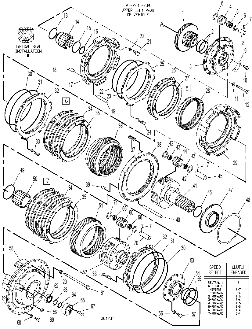 Планетарная передача 9W9306 CAT