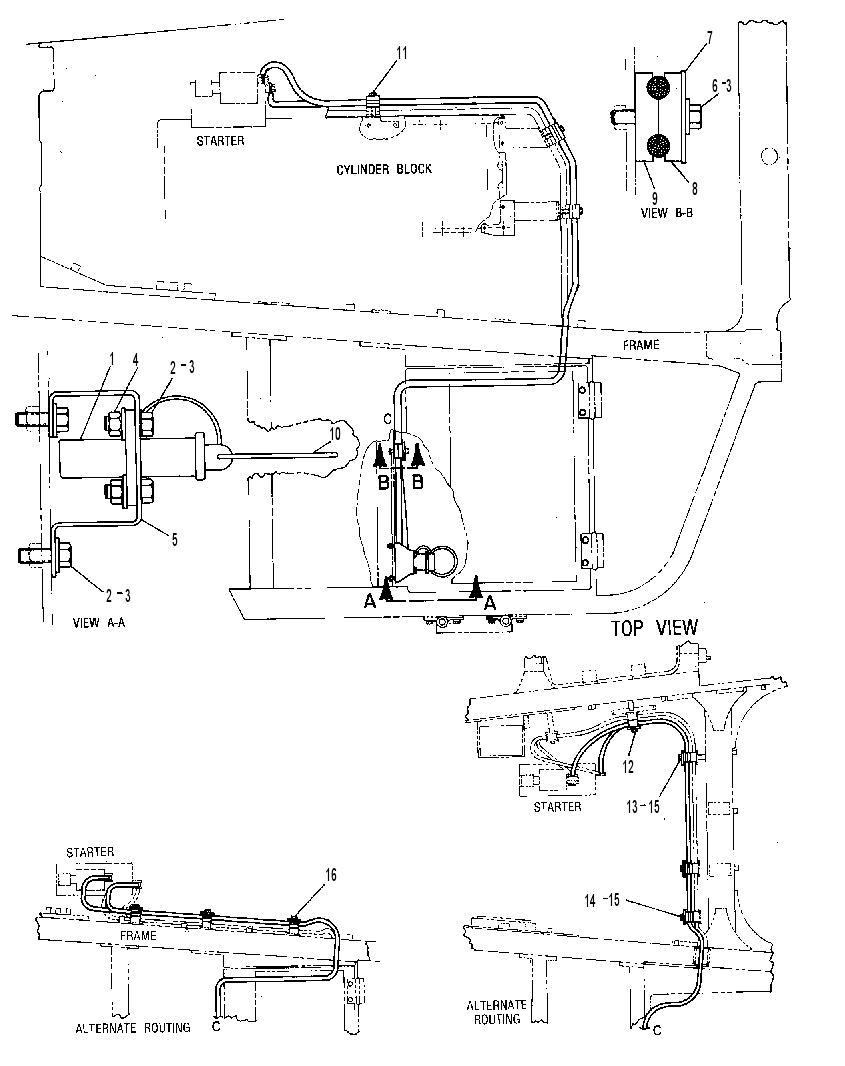 RECEPTACLE GP-AUXILIARY START 5T0755 CAT