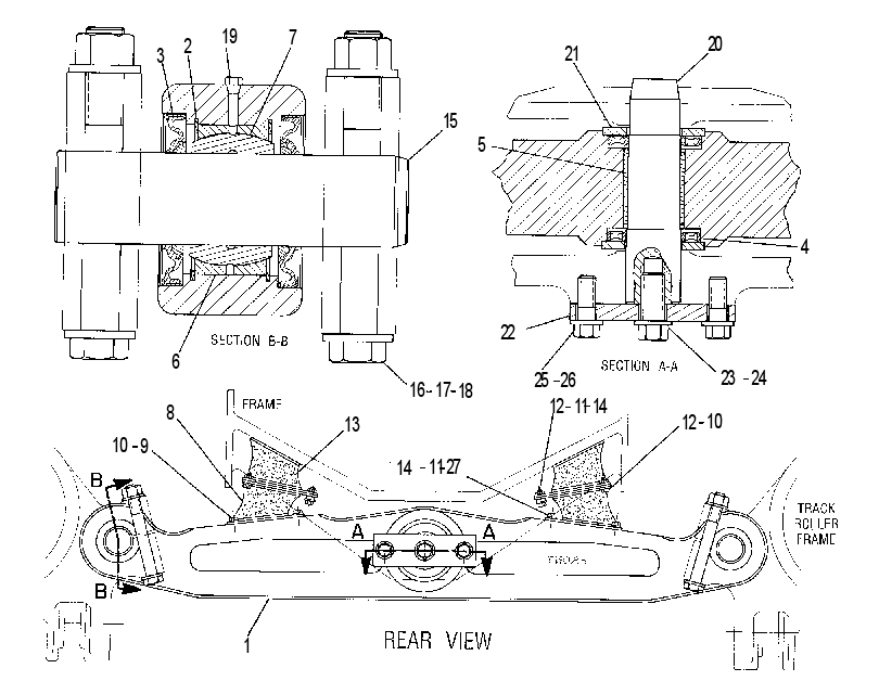 Балансир 7T2537 CAT