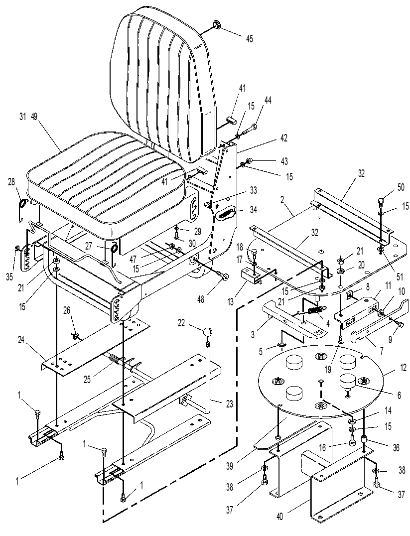 SEAT GP-STATIC 9R5714 CAT
