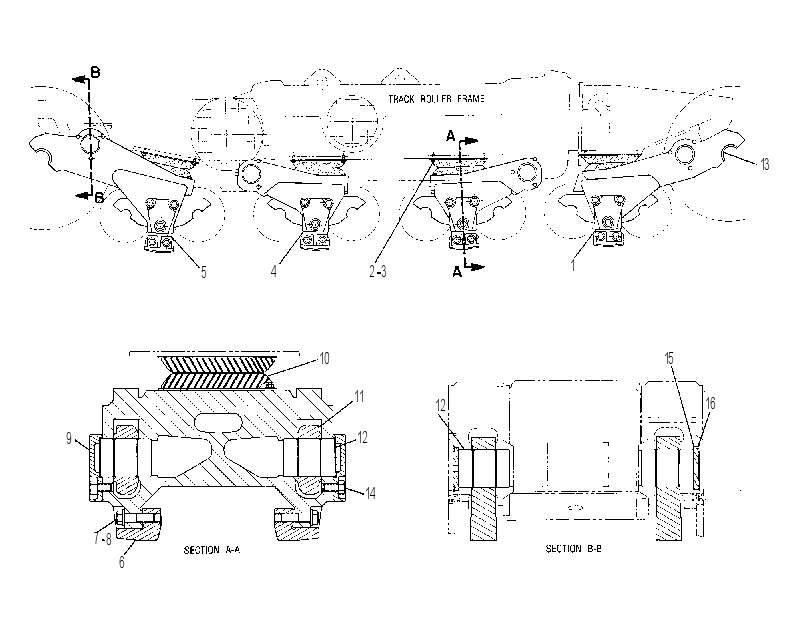 SUSPENSION GP-BOGIE 3T4414 CAT