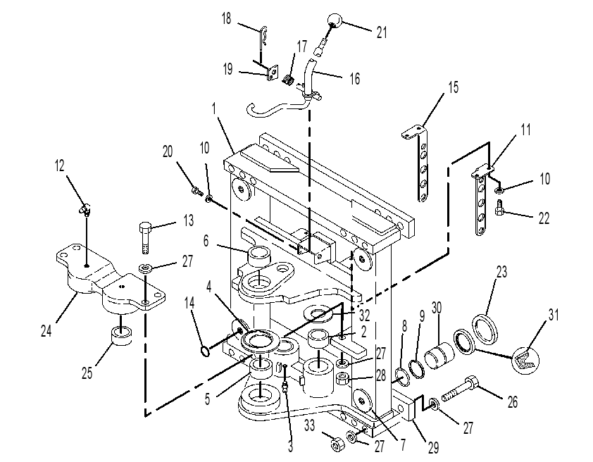 FRAME GP-SLIDING 9R1541 CAT