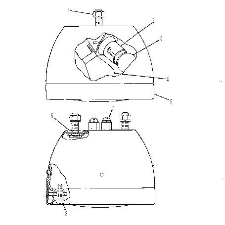 LAMP AS-STOP & TAIL 7M7147 CAT