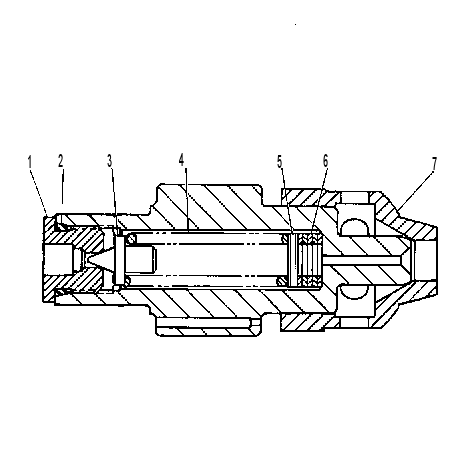 Клапан предохранительный 9T6720 CAT