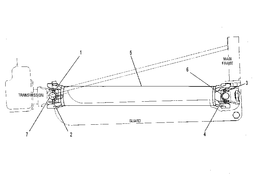 Вал приводной 9R2242 CAT