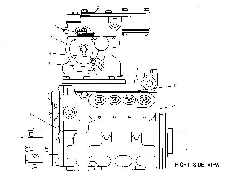 PUMP GP-GOV, FUEL INJ & TFR 4W7199 CAT