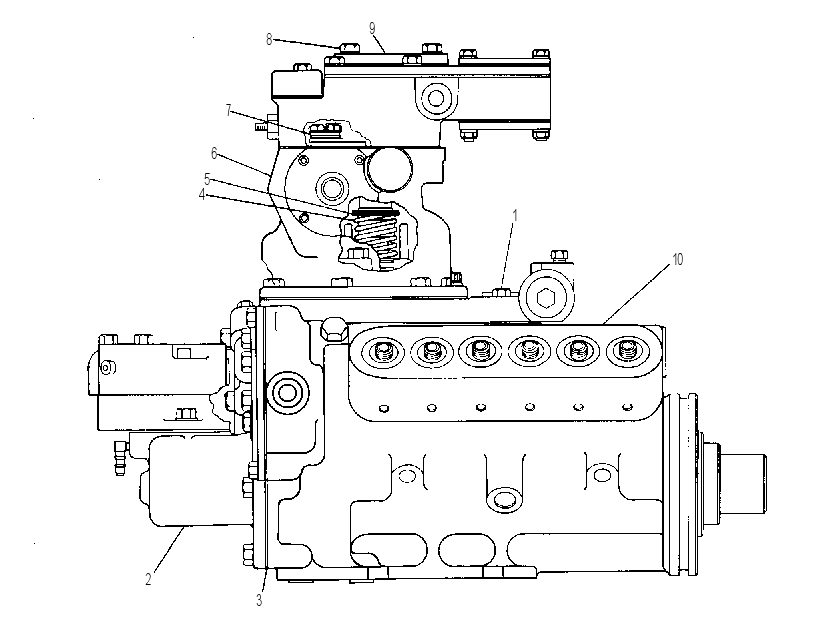 PUMP GP-GOV, FUEL INJ & TFR 4W6069 CAT