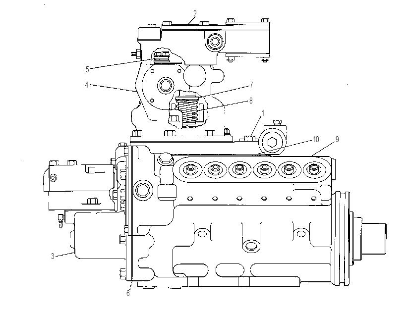 PUMP GP-GOV, FUEL INJ & TFR 4W8679 CAT