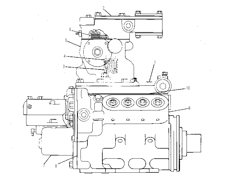 PUMP GP-GOV, FUEL INJ & TFR 1011665 CAT