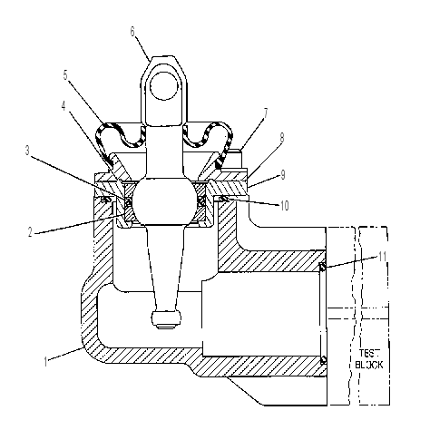 LEVER GP 4T2061 CAT