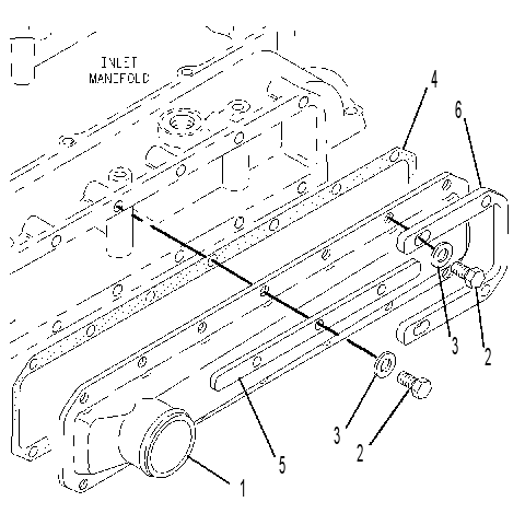 COVER GP-INLET MANIFOLD 7C2290 CAT