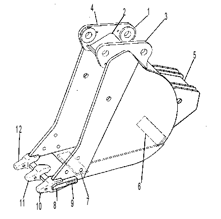 BUCKET & BEARING AS 9C3755 CAT