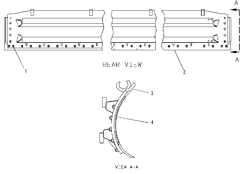 Отвал 8W8427 CAT