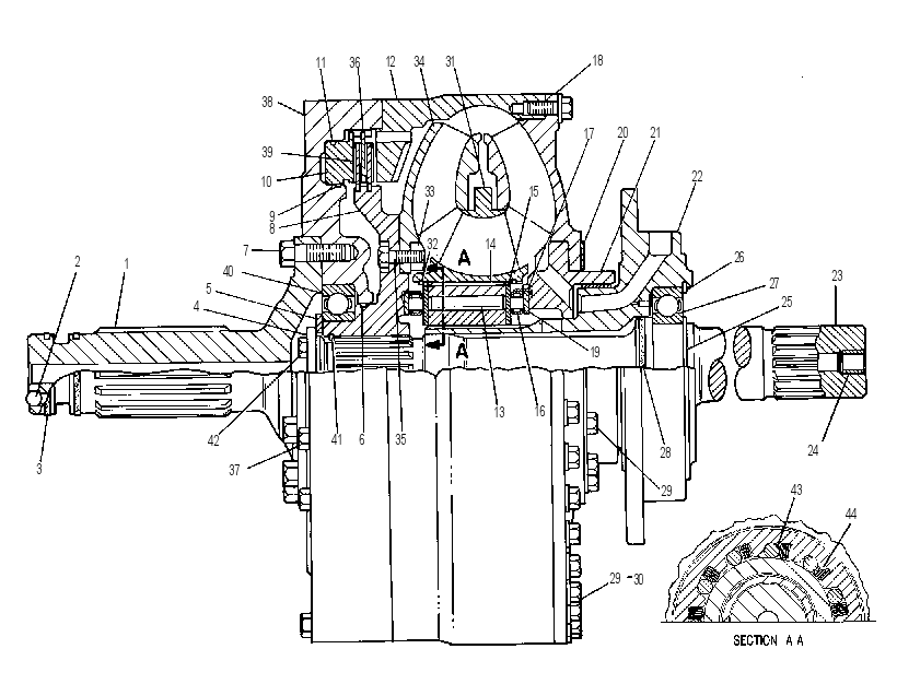 Гидротрансформатор 1T1824 CAT