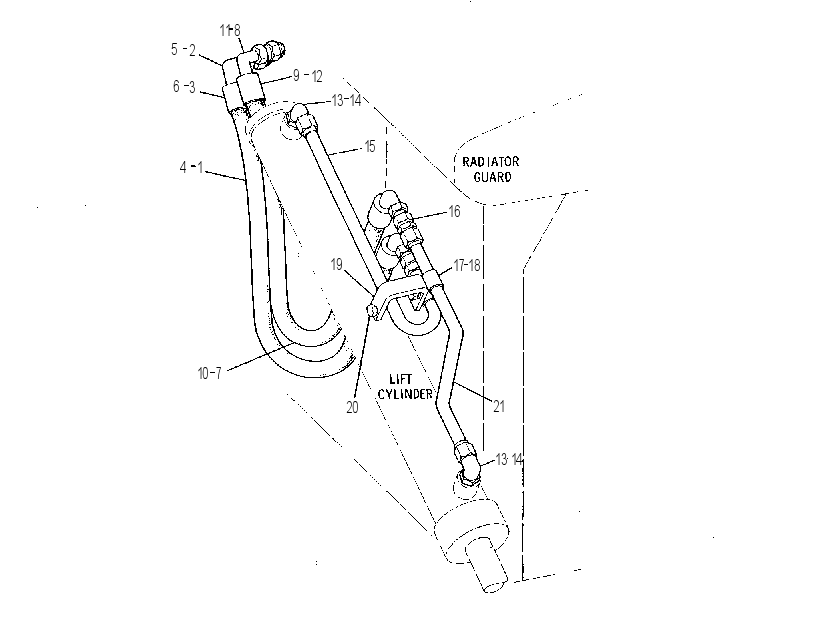 BULLDOZER LINES GROUP 3V0079 CAT