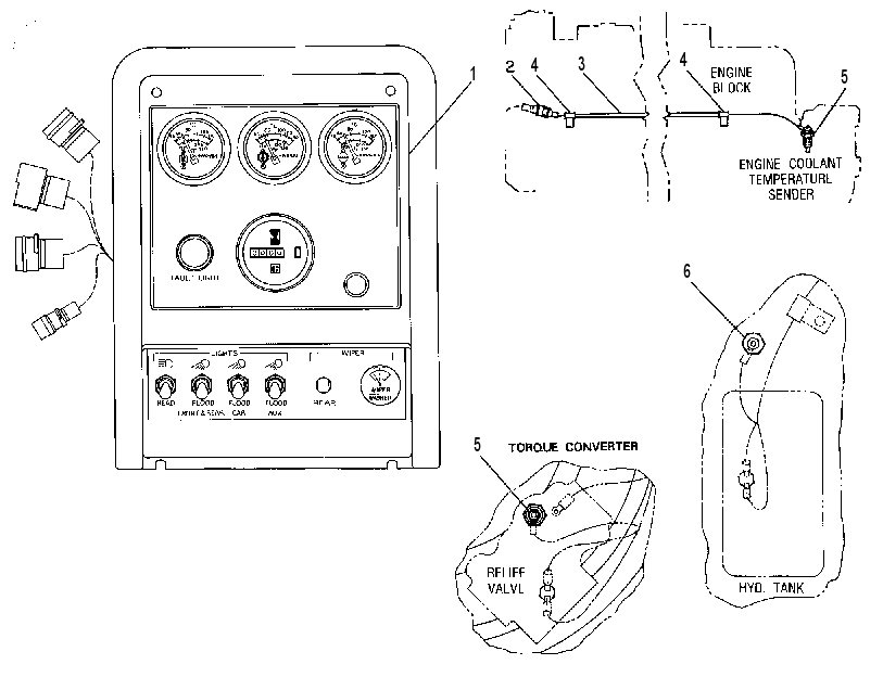 GAUGE GP-TEMPERATURE 8V4362 CAT