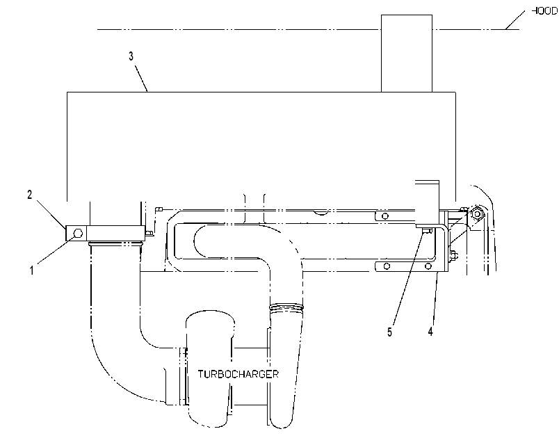Глушитель 7C5525 CAT