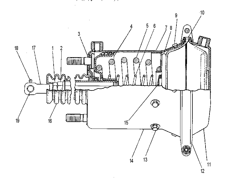 ACTUATOR GP-BRAKE 8W8358 CAT