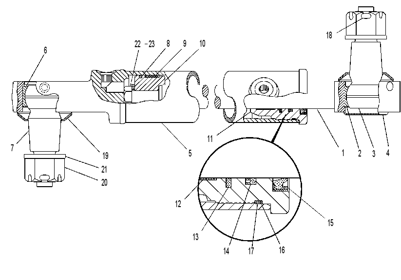 CYLINDER GP-STEERING-LH 9T7209 CAT