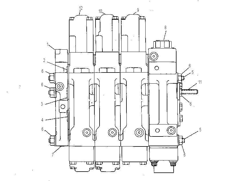 Клапан 9T4660 CAT