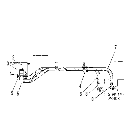 RECEPTACLE GP-AUXILIARY START 9C8286 CAT