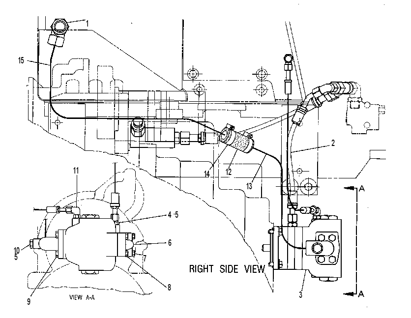 PUMP & LINES GP 5G7586 CAT