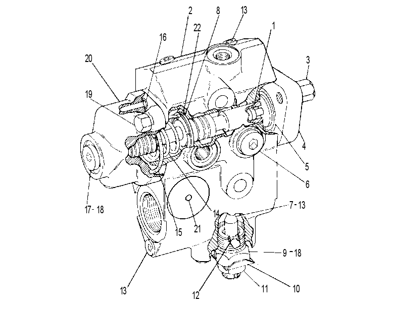 VALVE GP-REDUCING 9T3083 CAT