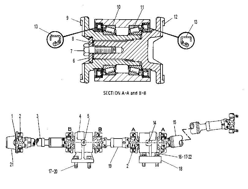 DRIVE SHAFT GP-WINCH 2V0770 CAT