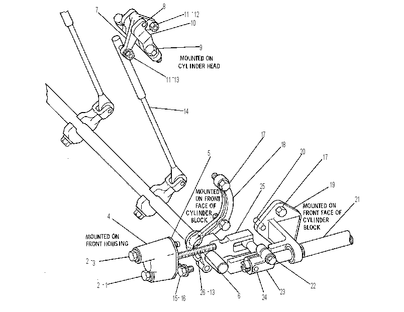 CONTROL GP-FUEL INJECTION 4W2965 CAT