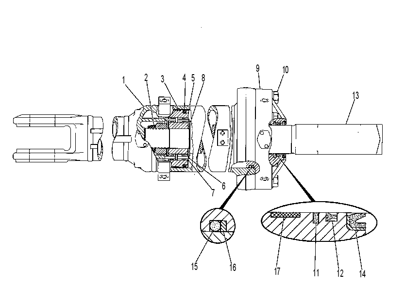 Цилиндр 9T7341 CAT