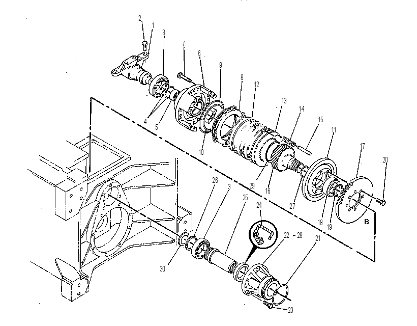 GEAR & CLUTCH GP 6T5587 CAT