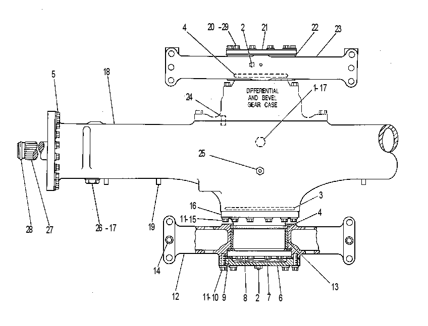 AXLE GP-OSCILLATING 8V2060 CAT