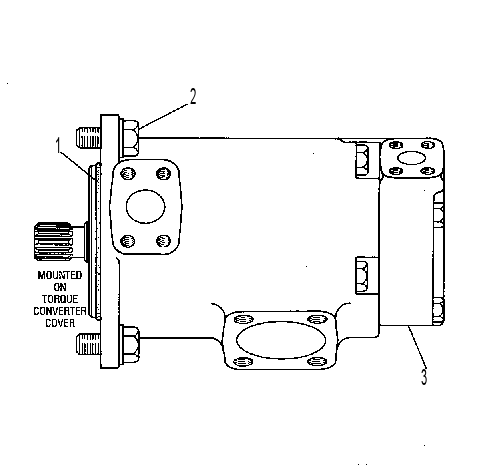 Насос пластинчатый 4V3154 CAT