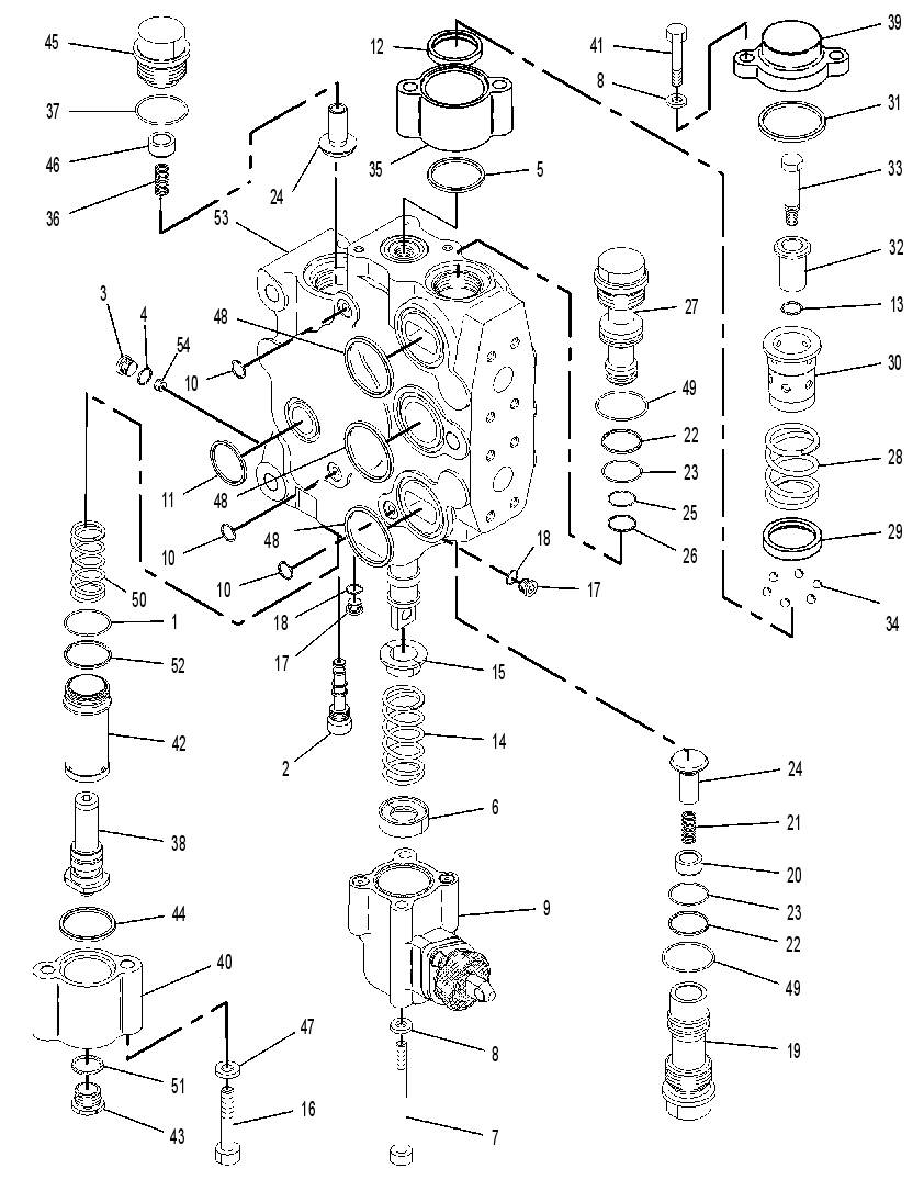 Клапан управляющий 9T4077 CAT