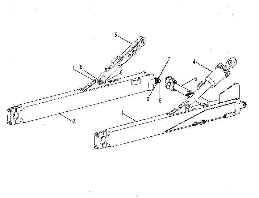 PUSH ARM GP-STABILIZER 6Y1564 CAT