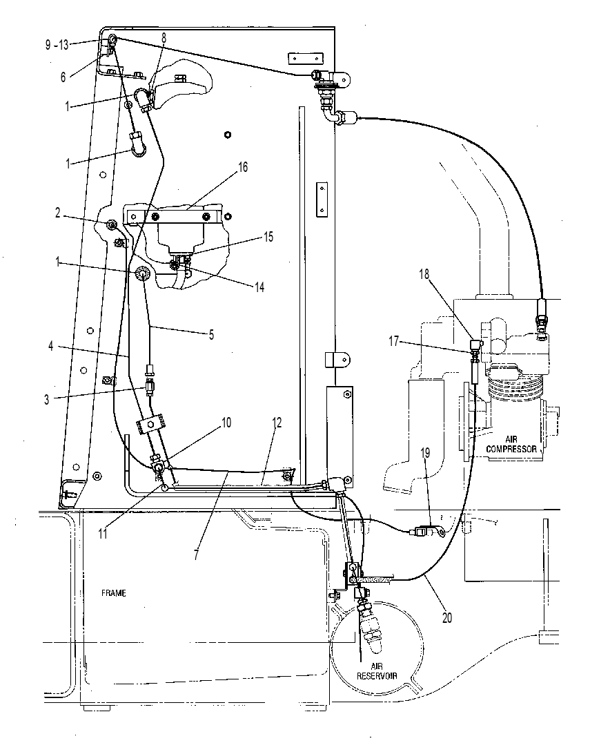 Осушитель воздуха 9C1789 CAT