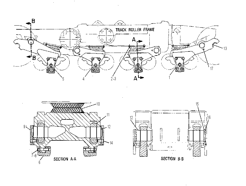 SUSPENSION GP-BOGIE 6Y2740 CAT