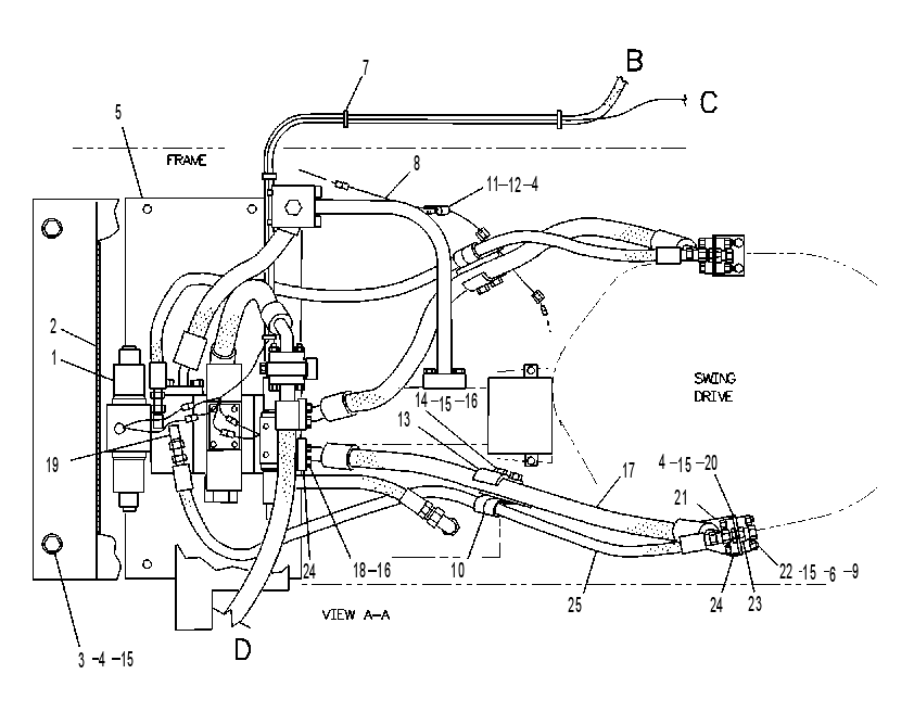 CONTROL GP-GRAPPLE 4V9221 CAT