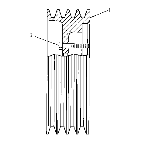 PULLEY GP-FAN 5N9245 CAT