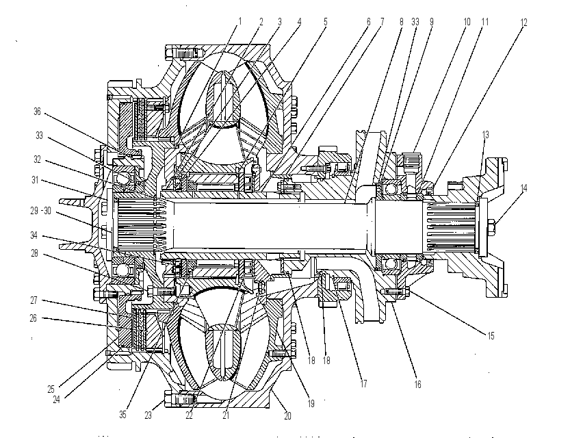 Гидротрансформатор 1T1830 CAT