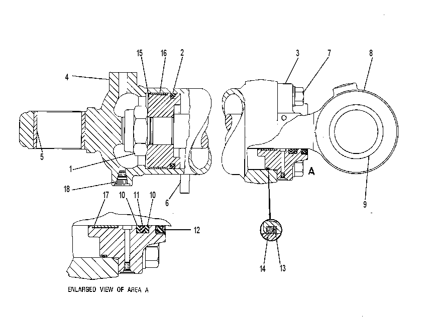 CYLINDER GP-LOAD 9T8935 CAT