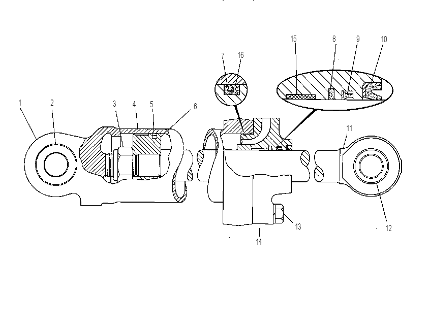 CYLINDER GP-EJECTOR 8J5478 CAT